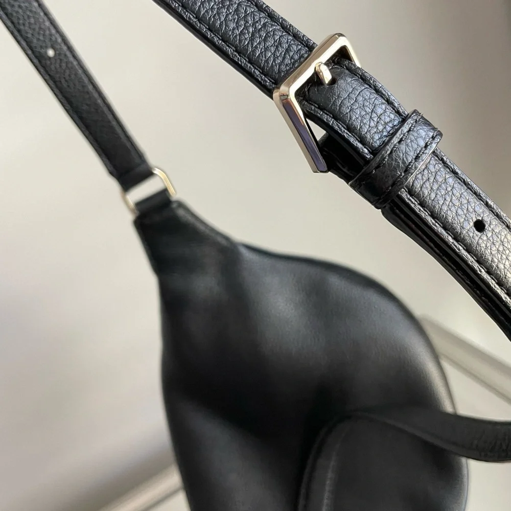 Kate Spade Black Pebbled Leather Crossbody Bag - Picture 6 of 6